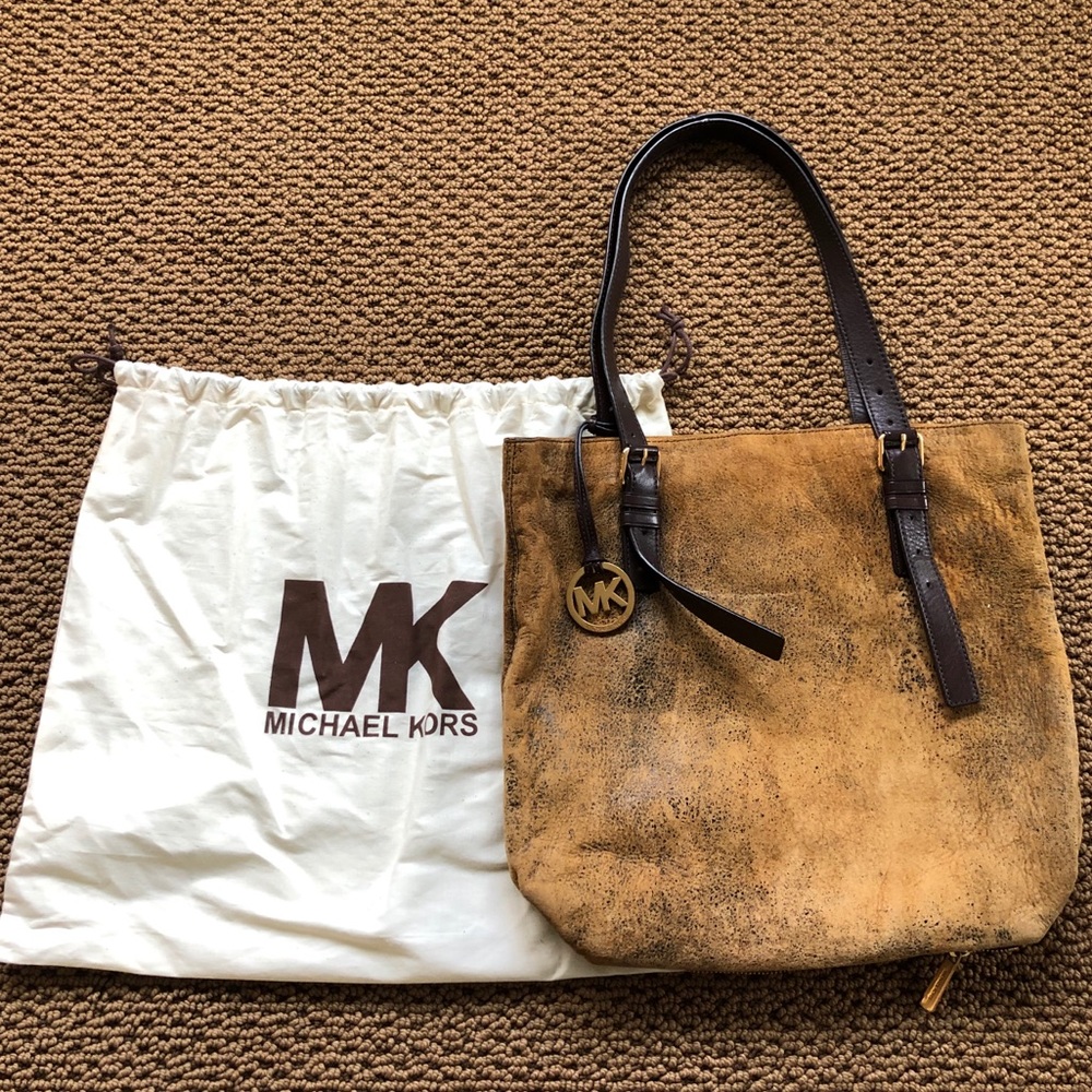 Brown MK tote